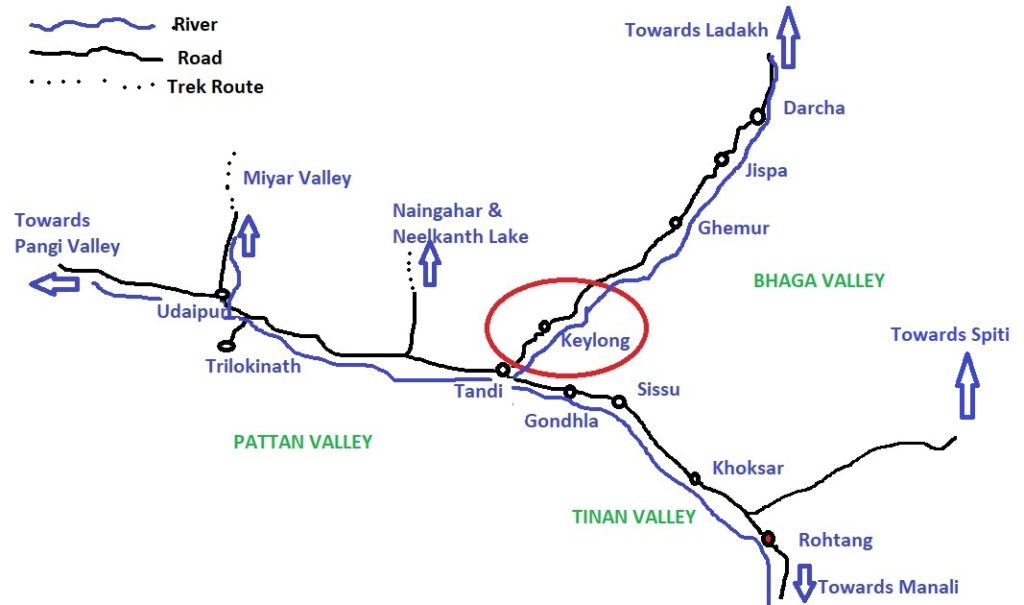 Lahaul Map
