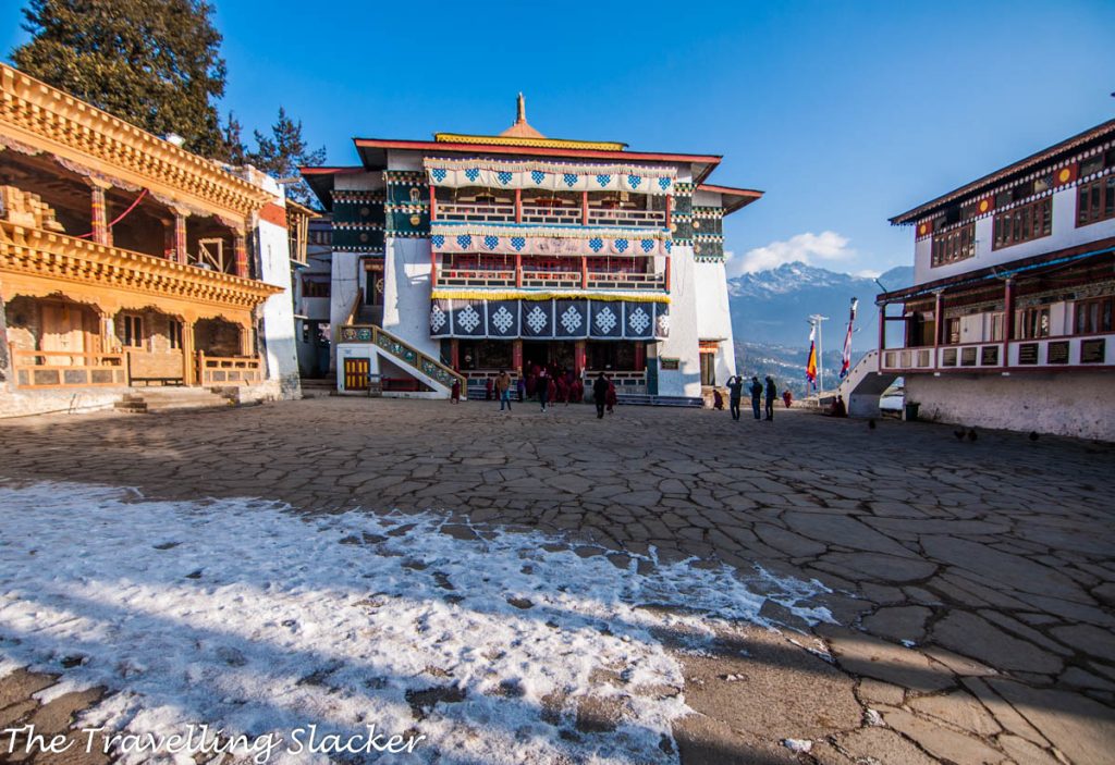 Torgya Tawang Monastery Courtyard