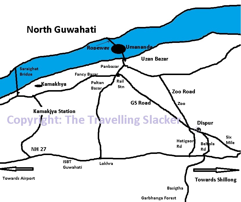 Guwahati Map