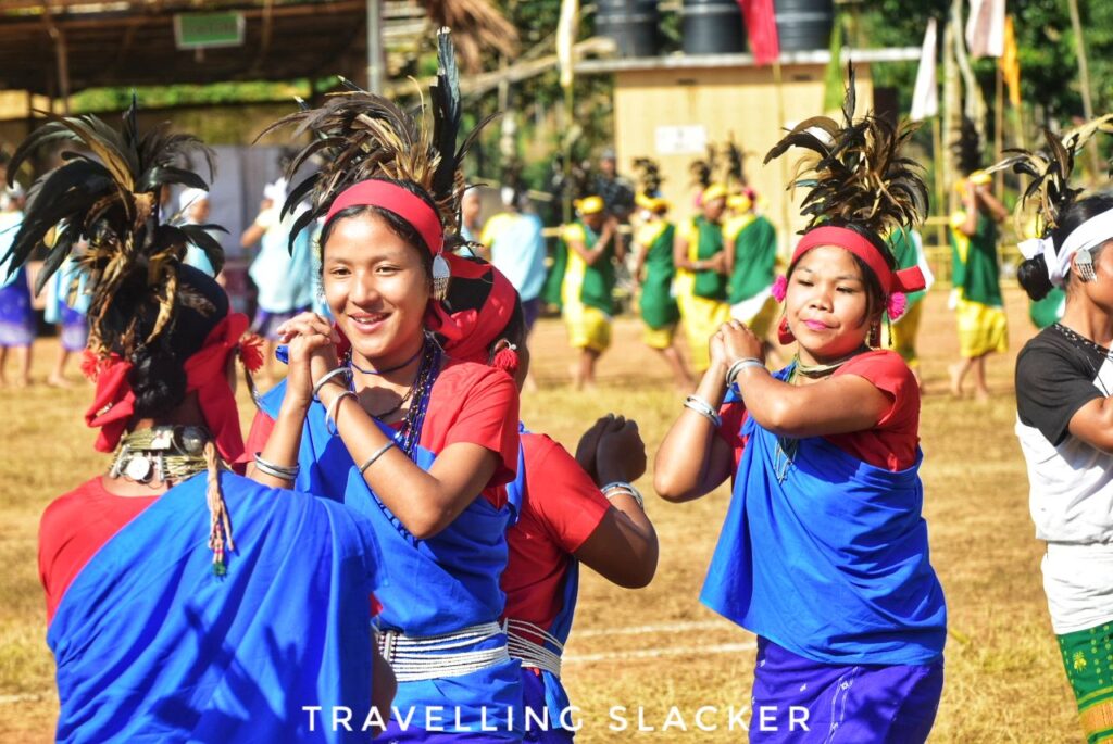 Dancers at Wangala