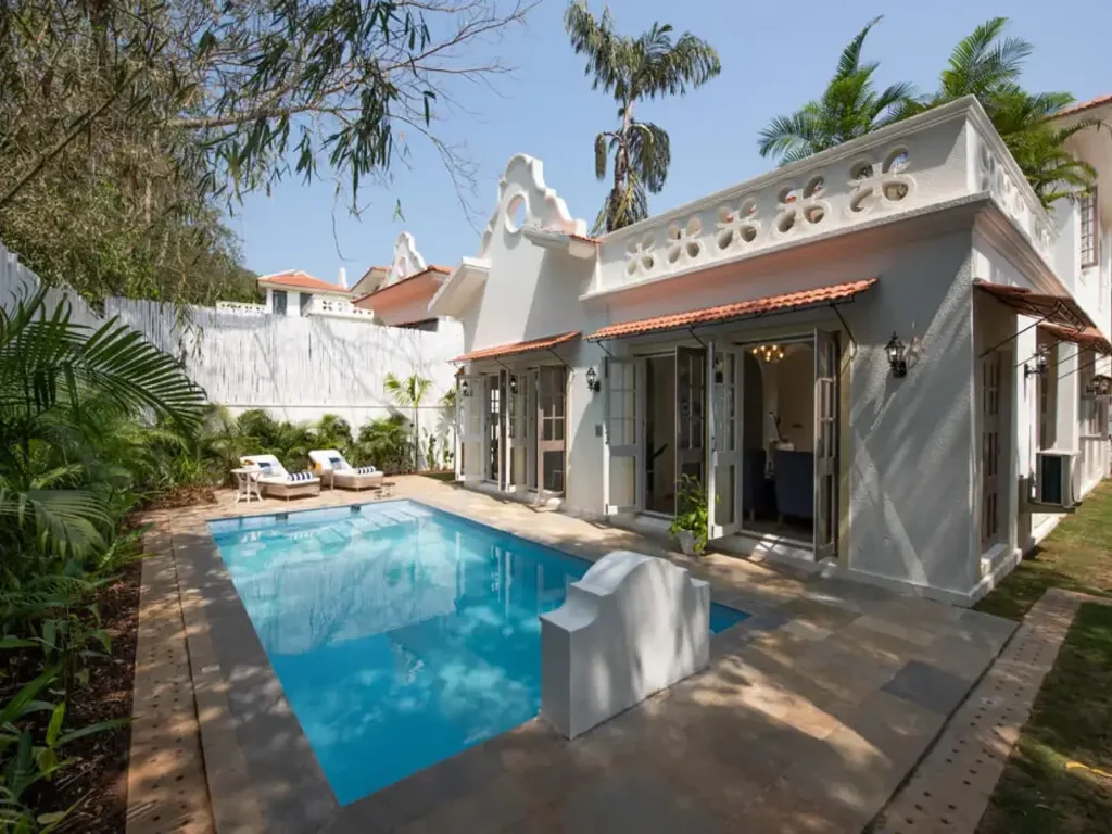 monforte villa B Facade Goa